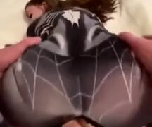 Sophie Rain/Sophieraiin Doggy orgasm Spiderman Sextape Onyfans